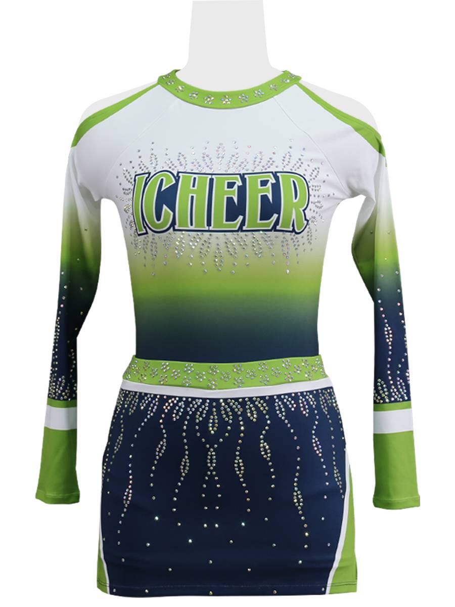 Factory new flower ball la la la la fucking clothing female custom printing technique la la la team uniform campus competition clothes