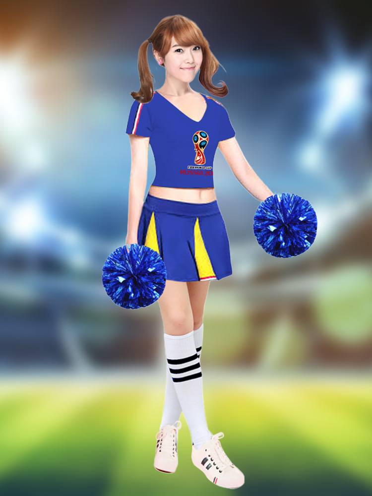 The Korean college girl football-baby cheerleading, adult la-la-la-la-la-la-la-la-la-la