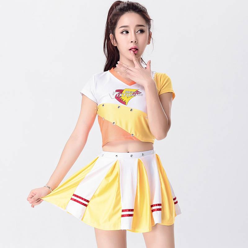 T-ara women's group the same cheerleader clothing female student Lara team basketball football baby nightclub DS performance service