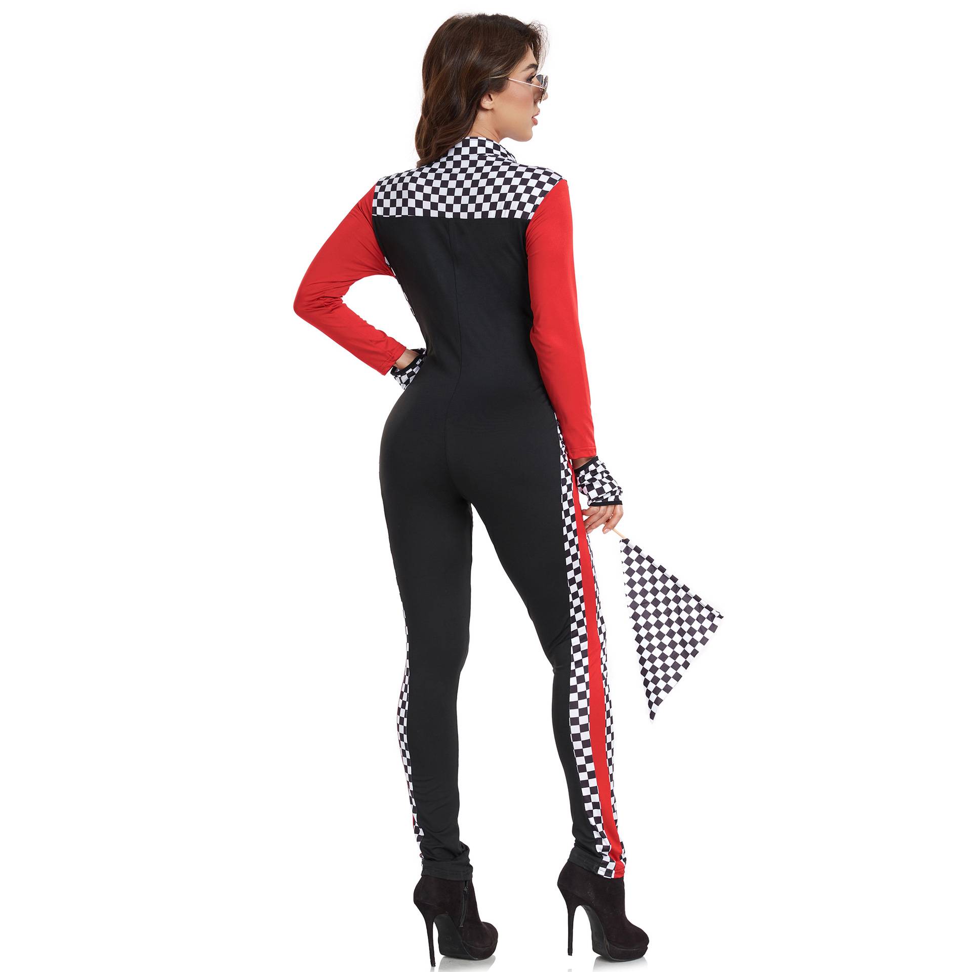 S-XXL Sexy Baby La Team Uniform Lala Team COS Clothing COS Clothing Female Racing F1 locomotive uniform