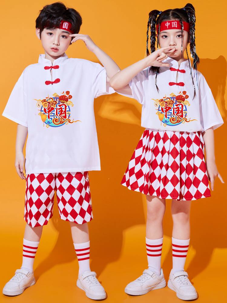 Children's Children's La Team Performance Services Lala Team Primary and Middle School Games Clothing Class Service Street Dance Tide Performance Service