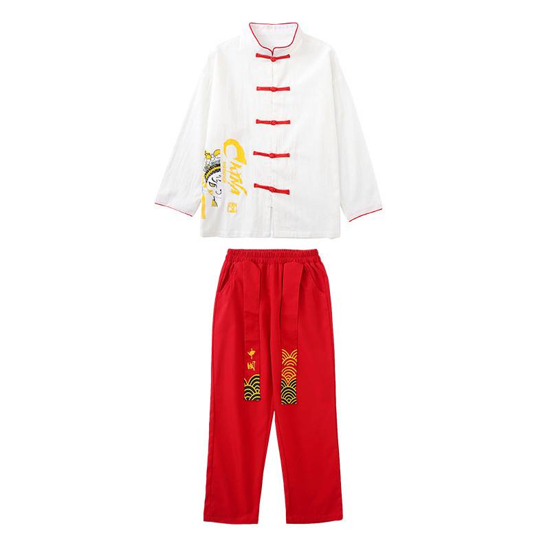 Primary and secondary school students Chinese Hanfu autumn boys and girls Chinese style national tide performance service studio children's cheerleader performance service
