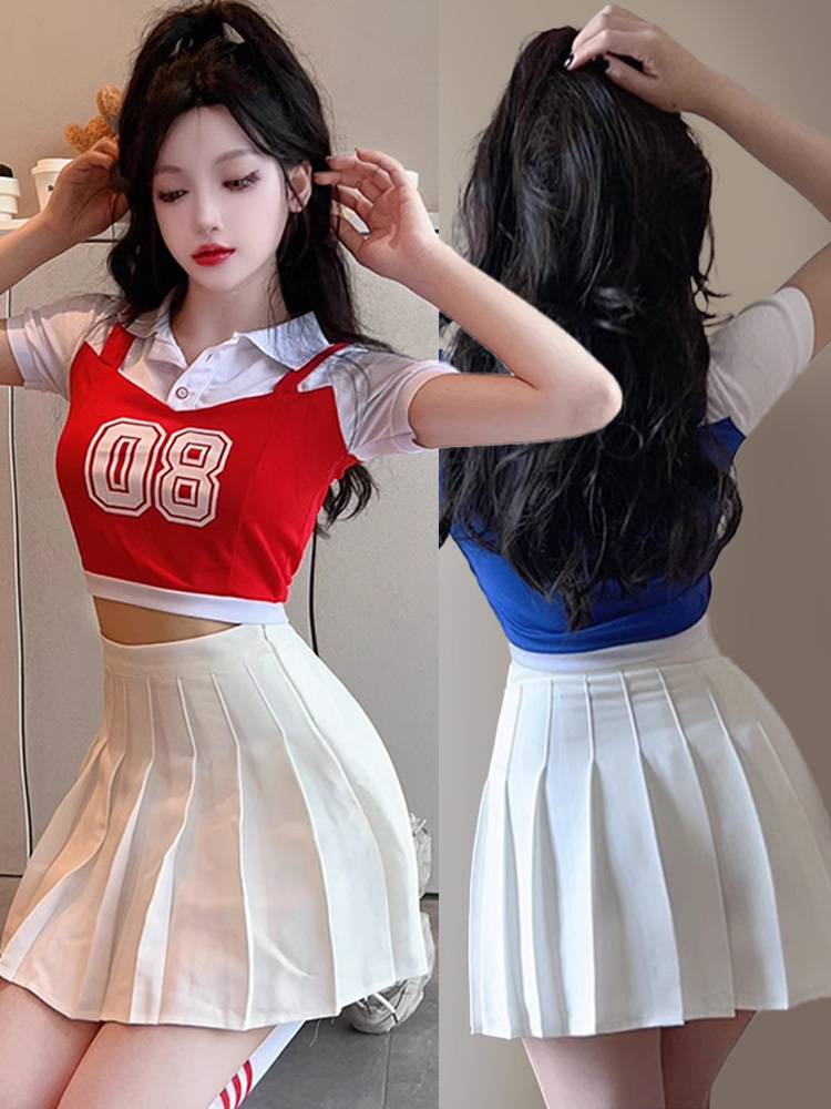 Summer Korean version of World Football Baby Cup La La Fuck Fuck Fuck Fuck Fuck Female Lala Performance Server Adult Jazz Dance