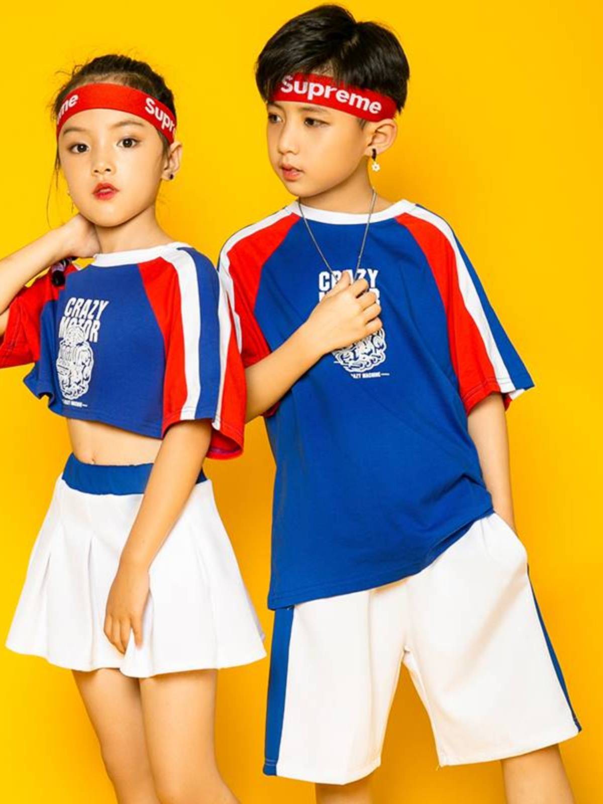 Kindergarten Liuyi Children's Day table performance service service men's hip -hop street dance sports jazz dance dance cheerleading team tide service