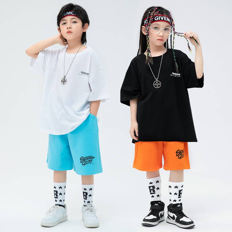 Factory selling Liuyi Street Dance Wato K acting boy hip -hop tide service young children cheerleading team performance