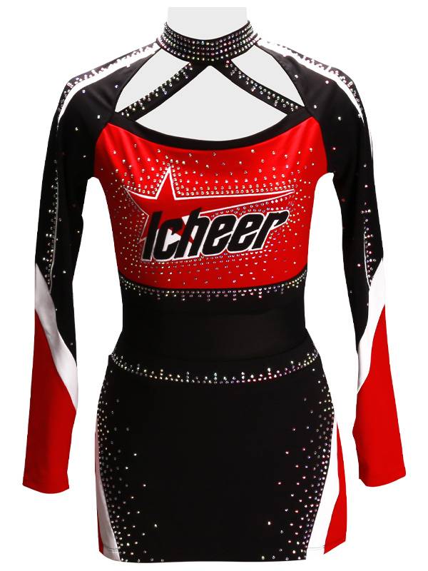 Professional customized children's cheerleading competition clothing cheerleader competition performances for flower balls