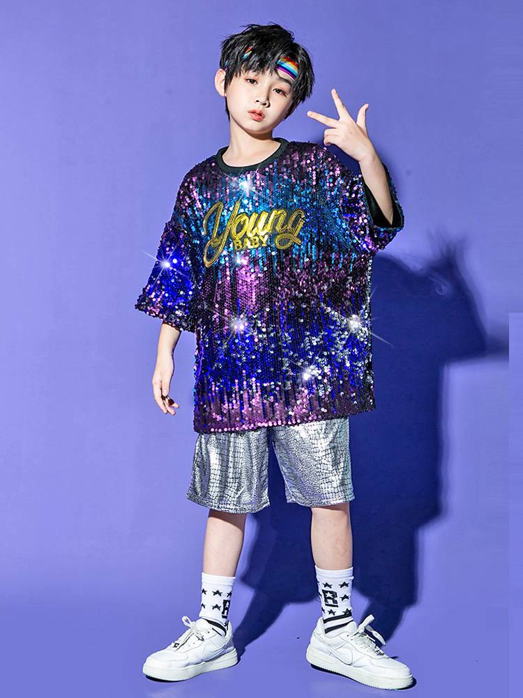 Sequenant Children's Street Dance Tide Journal Performance Service Girl Hip -Hop Jazz Dance Labu Squiries Performance Services