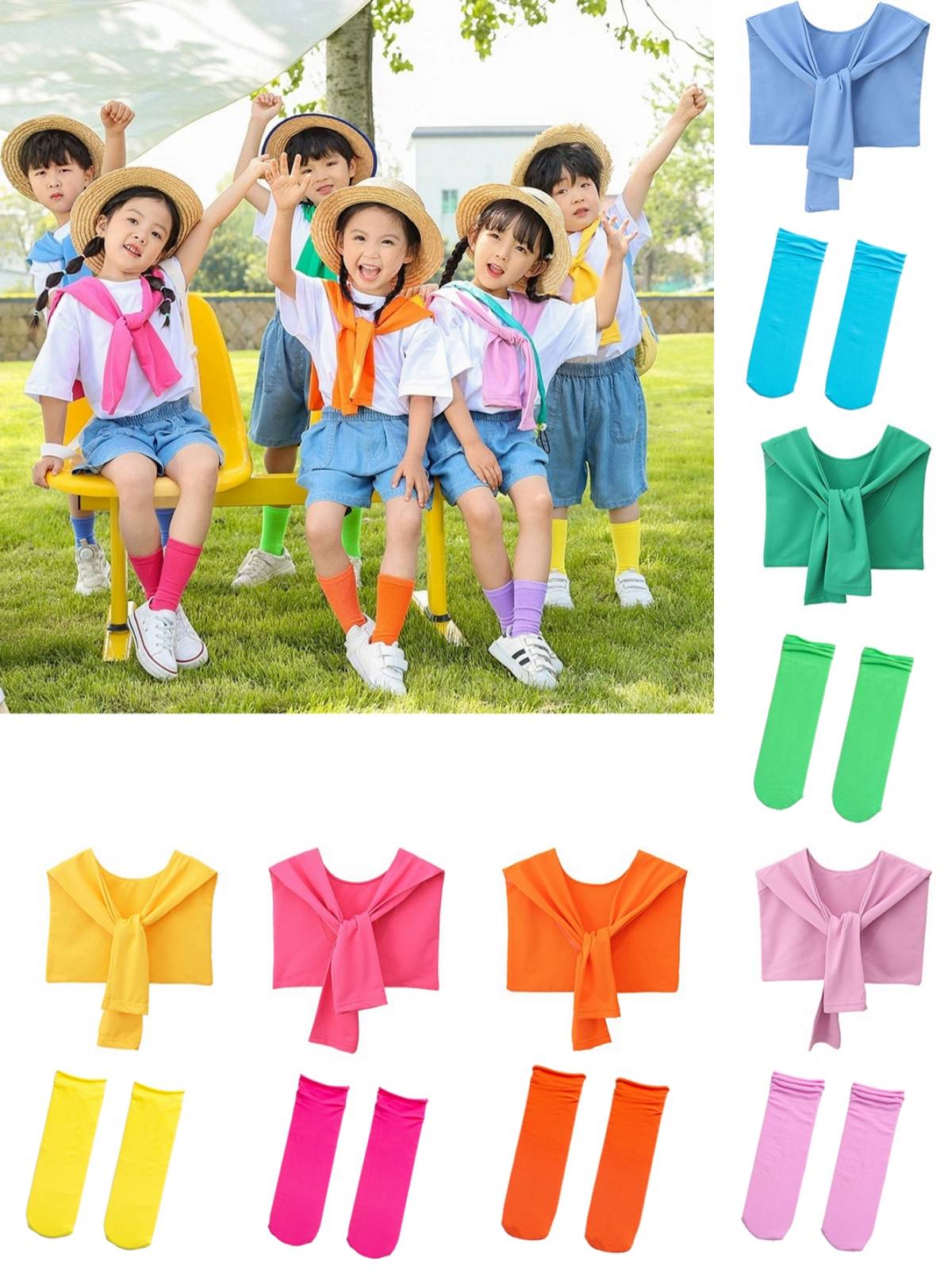 Kindergarten Graduation Shooting Class Saura Team Performance Service Primary and Middle School Students Games Clothing Dance Chorus Performance Service