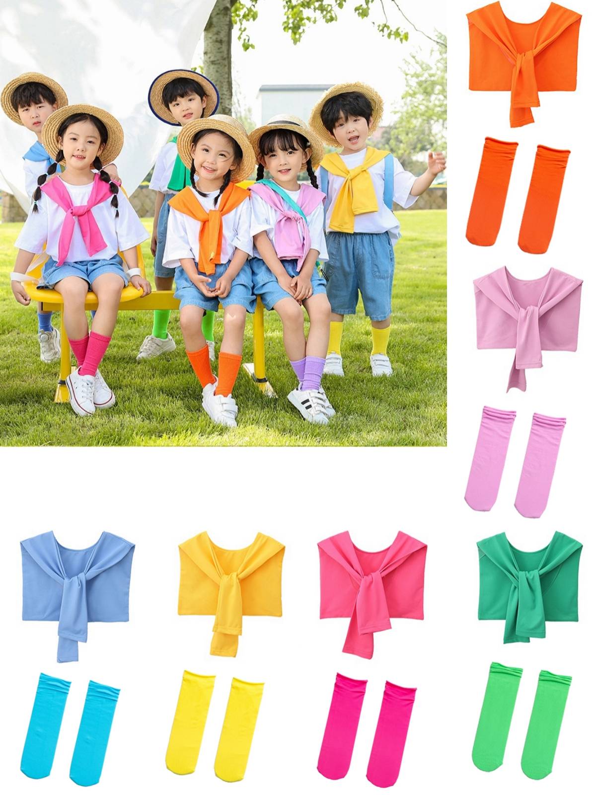 Kindergarten Graduation Shooting Class Saura Team Performance Service Primary and Middle School Students Games Clothing Dance Chorus Performance Service