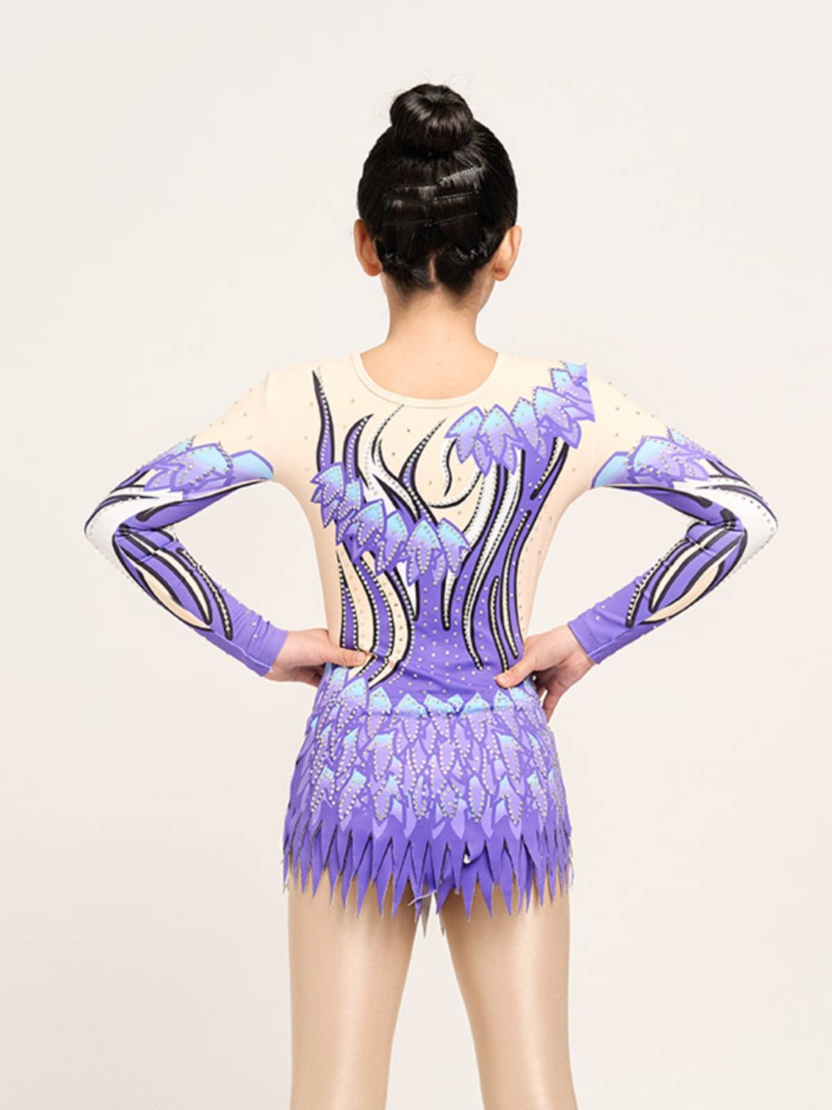 La La team clothing children's performance service la la la fuck dance competition uniform art gymnastics performance service