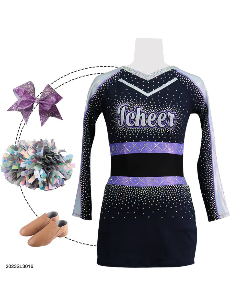 Professional customized cheerleading clothing in the season of new adult children students, La La Team Training Services Services Services
