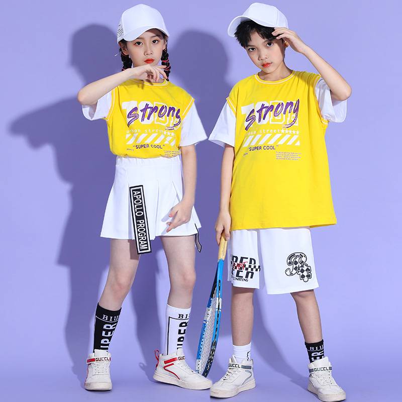 Children's performance service elementary school students cheerleading team clothing kindergarten dance service jazz dance street dance watch show
