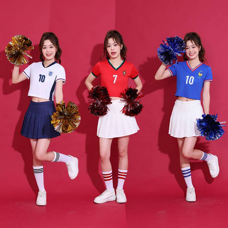 Soccer Baby 2024 European Cheerleading women's costume