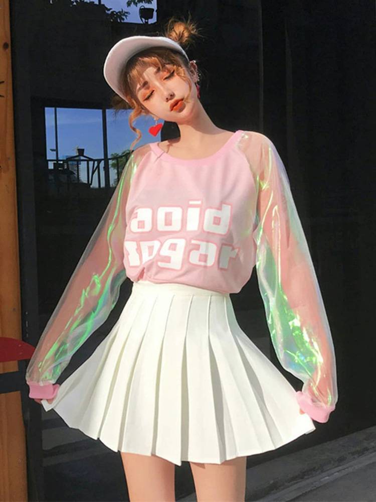 The Korean girls cheerleading band, the high school kids' sports club, the new girls cheering band