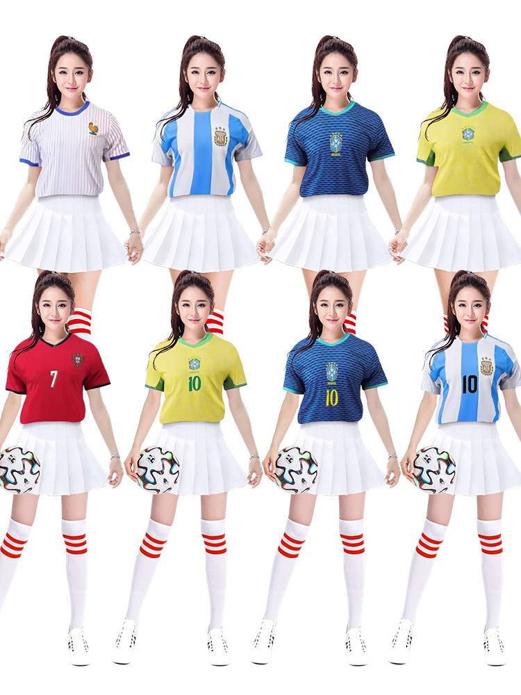 2024 new European Football Baby Cup La La Team Sexy Lala team refueling cheer dance performance service