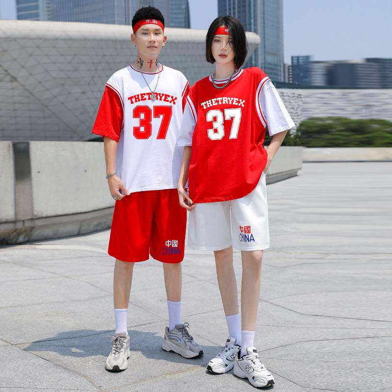 Student La team clothing women's team adult basketball baby Lala cheerleading youthful vitality dance performance service