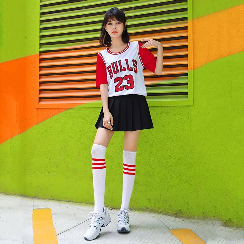 Jazz dance clothing female adult basketball Baby Lala team cheerleading team youthful vitality fitness dance performance service