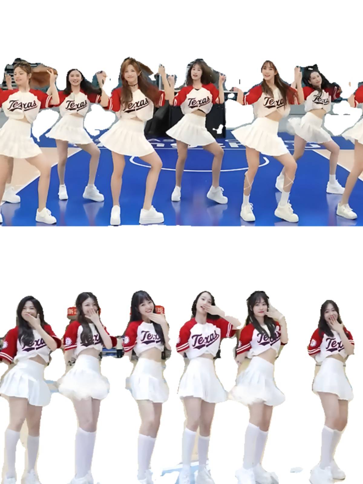 La La team clothing women's group adult basketball baby Lela team student la la la fucan youthful vitality dance performance service