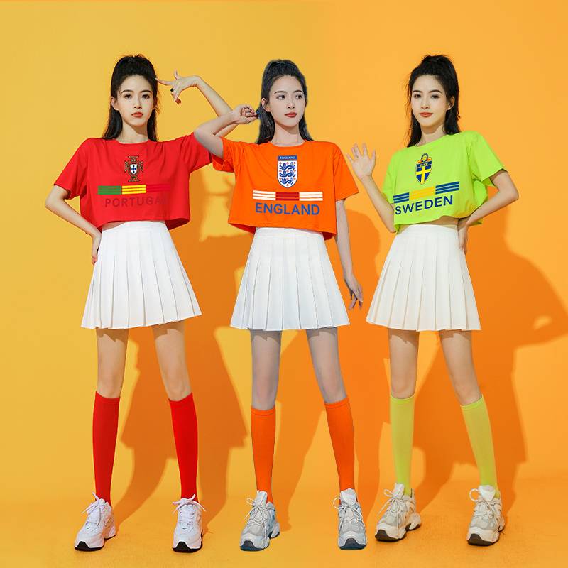 2024 European World Football Baby Cup Jersey La La team clothing women's suit women's sexy car model show