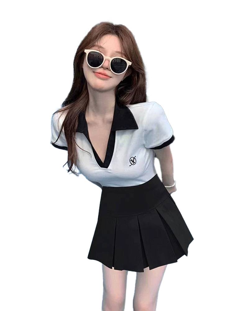 La La team clothing women's group adult world football baby cup sexy la la la la cheating performance clothing short skirt new