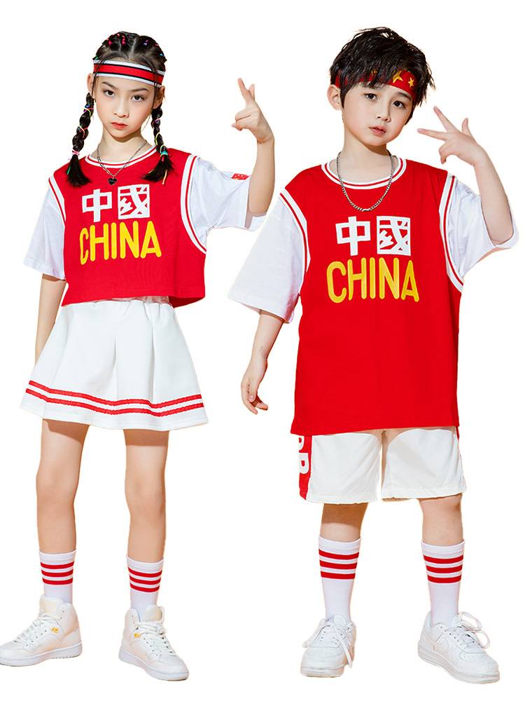Summer Children's Guofeng Performance Service La La team performances, chorus, chorus service kindergarten dance Lala team women