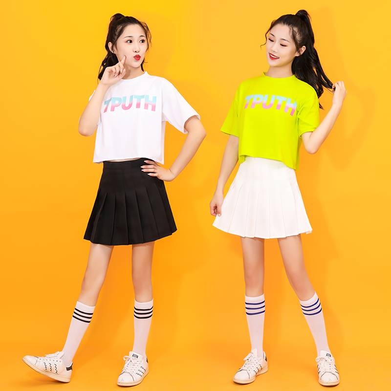 Summer jazz dance Korean version of the song service women's group performance service cheerleader apparel adult annual meeting dance cheerleades