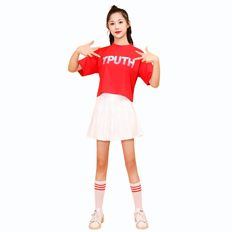 Summer jazz dance Korean version of the song service women's group performance service cheerleader apparel adult annual meeting dance cheerleades
