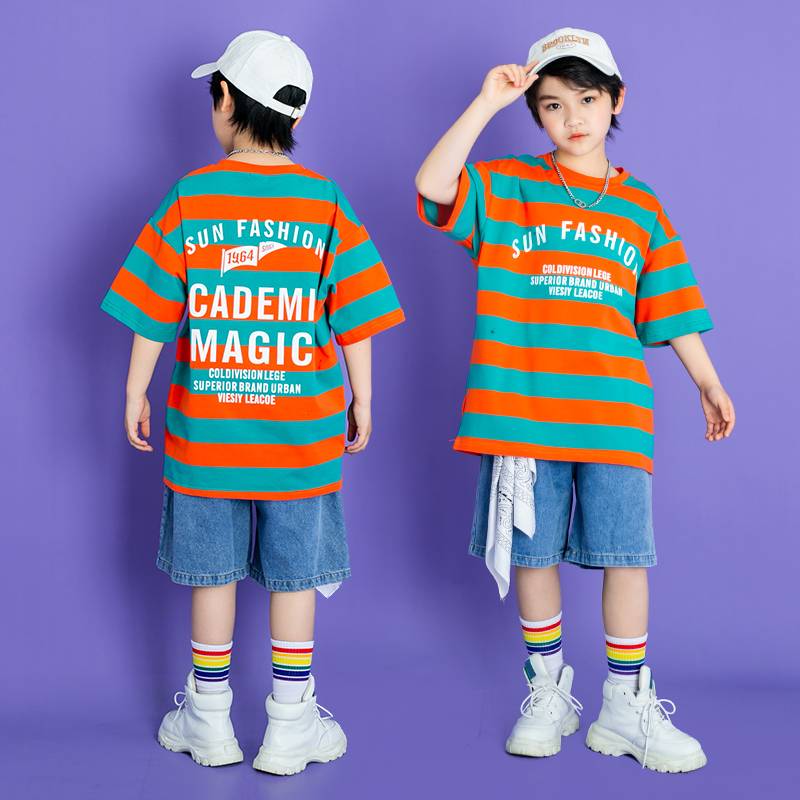 Factory selling children's Children's June 1st K La La Rulai Primary School Games Opening Course Clothing Cheerle Team Performance