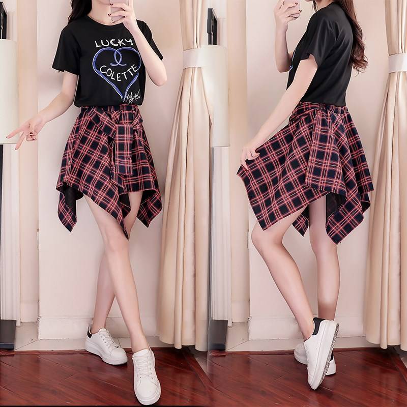 La La team clothing women's suit Student Korean jazz dance T -shirt loose dance clothing adult modern dance youth