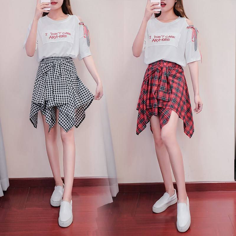 La La team clothing women's suit Student Korean jazz dance T -shirt loose dance clothing adult modern dance youth