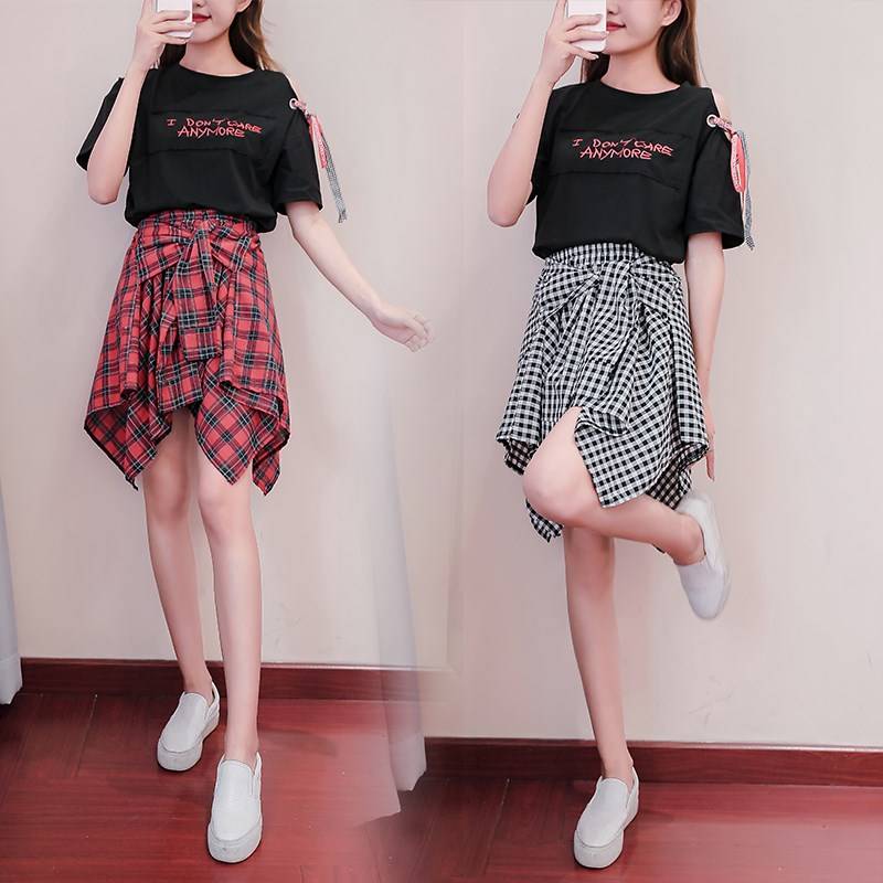 La La team clothing women's suit Student Korean jazz dance T -shirt loose dance clothing adult modern dance youth