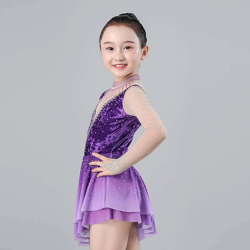 Copter Sir cheerleading competition service children's cheerleading team uniform figure skating art gymnastics competition uniform pre -sale