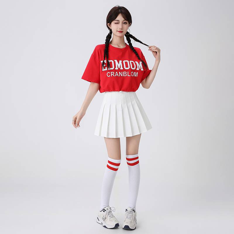 College Student Football Performance Services Korean Women's Team Lara Fuck Dance Performance Games Exam Sleeping Team Clothing