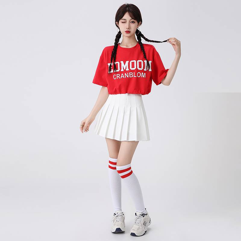 College Student Football Performance Services Korean Women's Team Lara Fuck Dance Performance Games Exam Sleeping Team Clothing