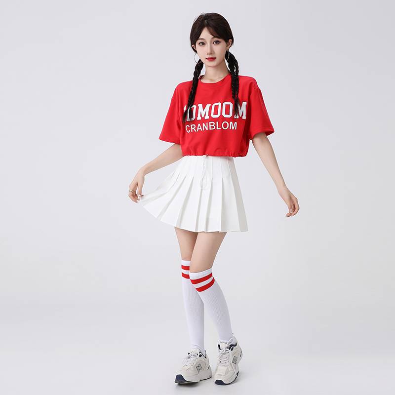 College Student Football Performance Services Korean Women's Team Lara Fuck Dance Performance Games Exam Sleeping Team Clothing