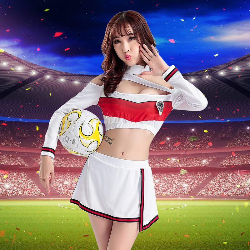 2024 World Football Baby Cup cheerleading sexy female jersey European uniform DS laala performance service