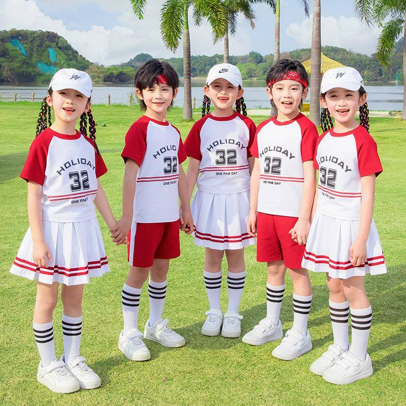 Liuyi Children's La La Team Fuck Performance Services Kindergarten Cotton Cotton Set 1 Primary School Games Performance Service