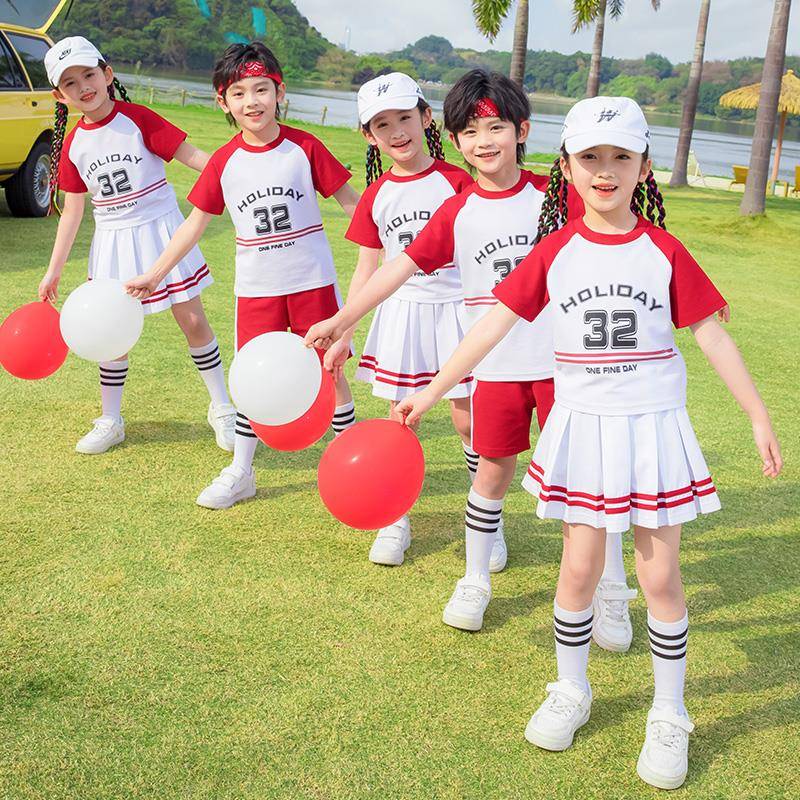 Liuyi Children's La La Team Fuck Performance Services Kindergarten Cotton Cotton Set 1 Primary School Games Performance Service