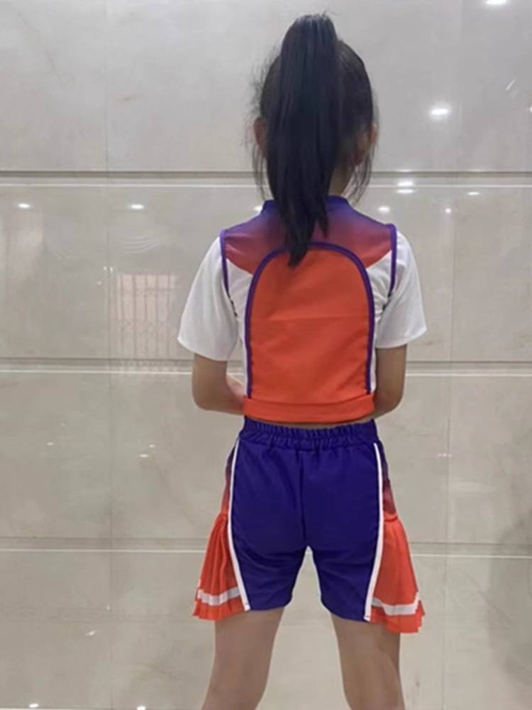 Tongxin co -danced dance clothes Xiaohe style children cheerleading team performance service tug of war games