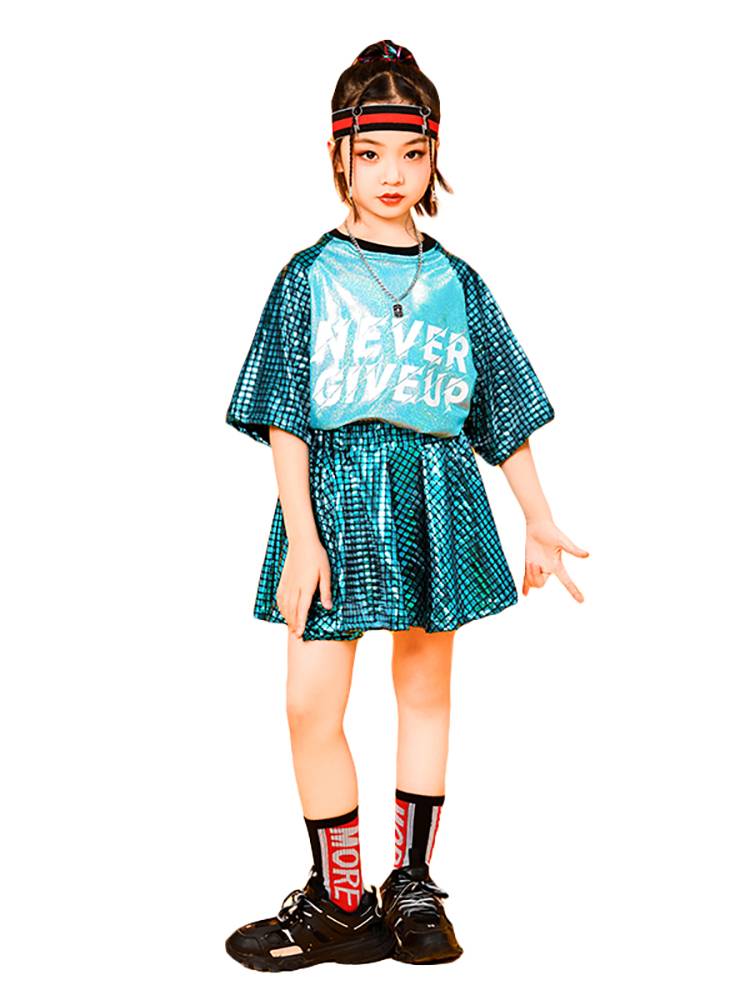 Children's Jazz Dance Sequenant Performance Costumes Male Girls and Girls La La La La Team Street Dance Kindergarten Class Server Performance Services