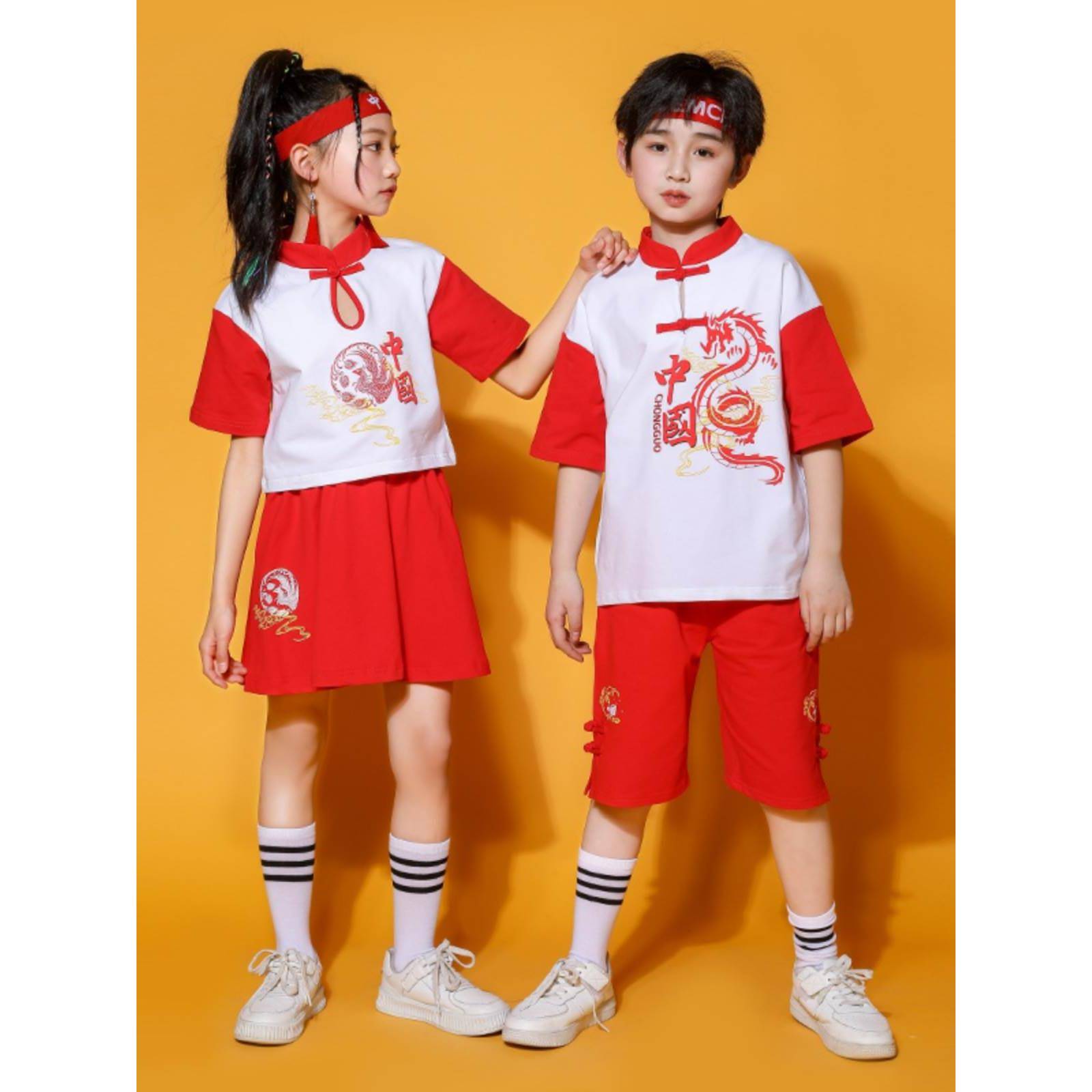 June 1st Summer Performance Service Chinese Wind Kindergarten La La Ran Dance Server elementary school student class service cheerleader performance service