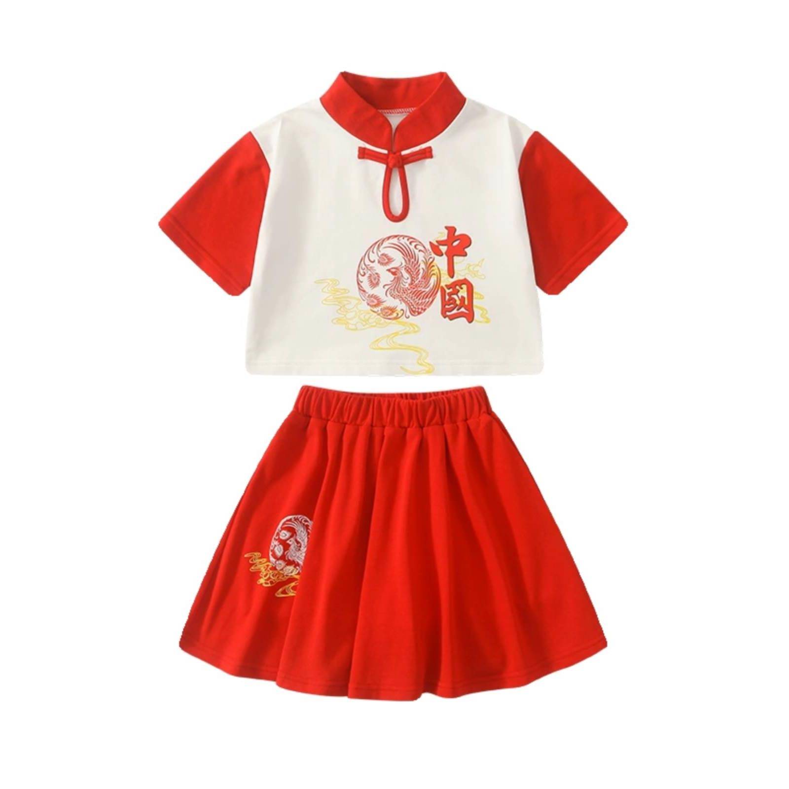 June 1st Summer Performance Service Chinese Wind Kindergarten La La Ran Dance Server elementary school student class service cheerleader performance service