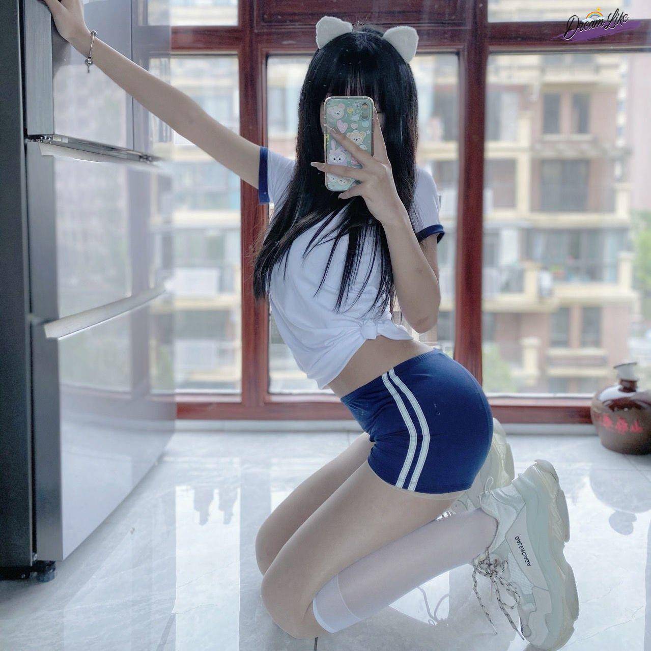 Japanese micro -fat gymnastics summer girl pure desire set college college school sister style cheerleading set