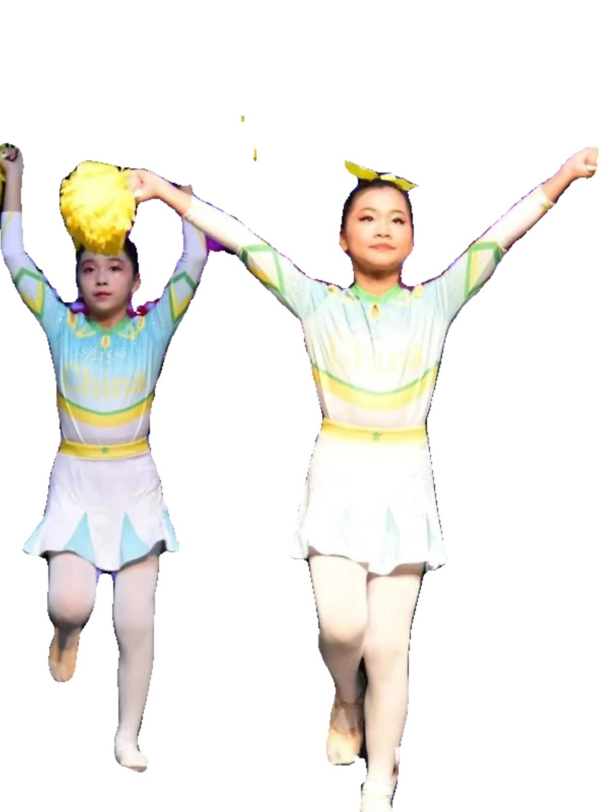 Children cheerleading team performance service Jianmei competition competition competition elementary school sports meeting cheerleading girl group performance service