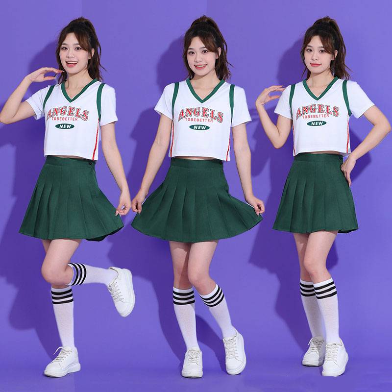 Student Group Games La La Team Jazz Dance Watch Sweat Women's Team Stage Instant La Raid performance clothing summer
