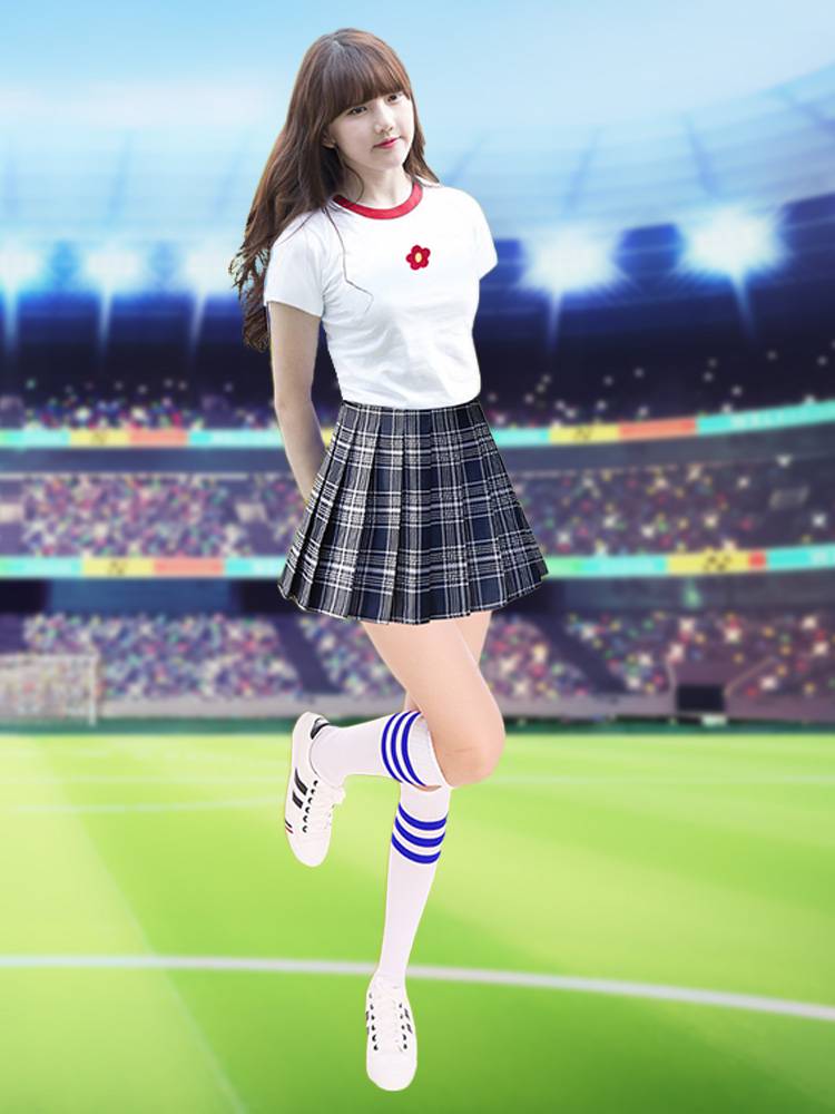 Adult cheerleading performance service European Cup football baby Lala team cheerleading group dance performance clothing women