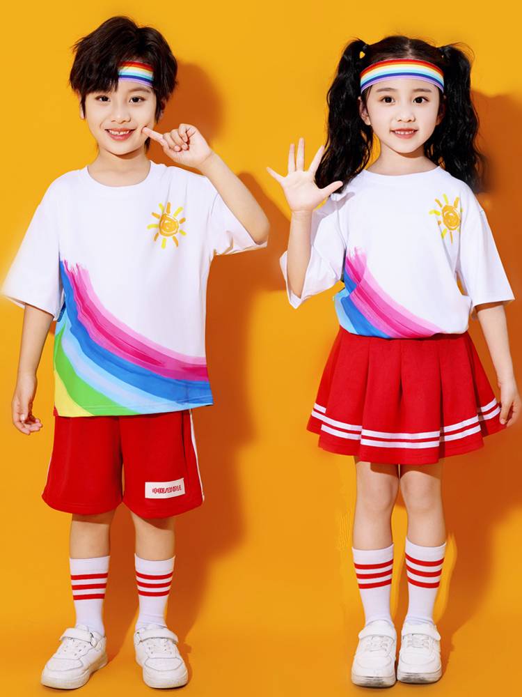 Children's Children's La La Team Performance Service Primary School Games Class Server Kindergarten Lala Fuck Dance Performance Clothing