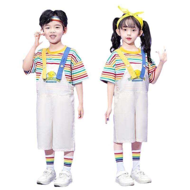 Kindergarten Graduation Shopping Clothing Summer Class takes pictures of Children's Lara Team Performance Service Primary School Games