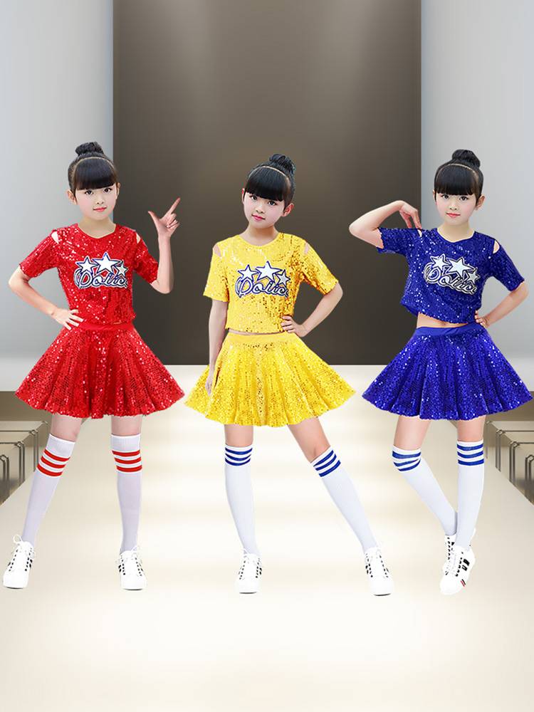 Adult Sequenant Jazz Performance Fun Hip -Hop Street Dance Set La La La La La La La Xuexu Modern Dance Men and Women