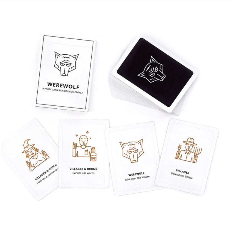All -night last night Wolf Game Card One Night Ultimate WEREWOLF Gas Party Card